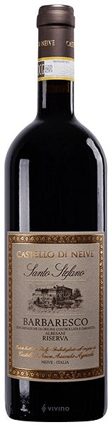 CASTELLO DI NEIVE BARBARESCO RIS S STEFANO ALBESANI DOCG WOOD