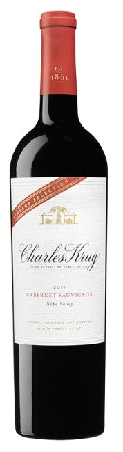 CHARLES KRUG VINTAGE SELECTION CABERNET SAUVIGNON 2017