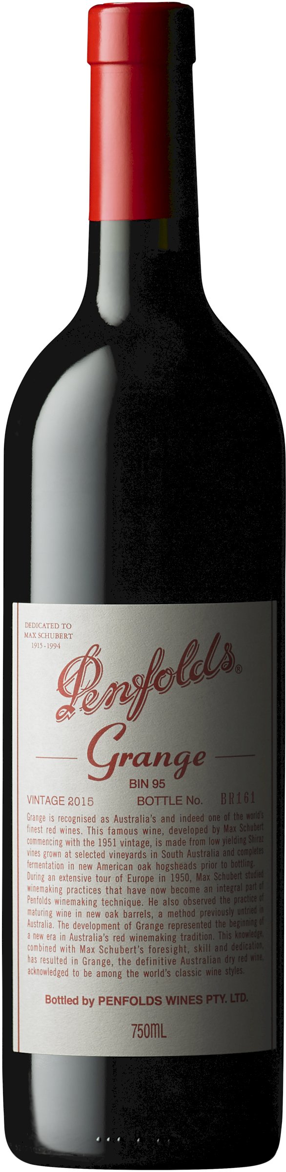 PENFOLDS GRANGE SHIRAZ 2015 6P