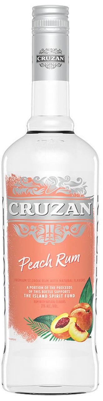 CRUZAN PEACH PET