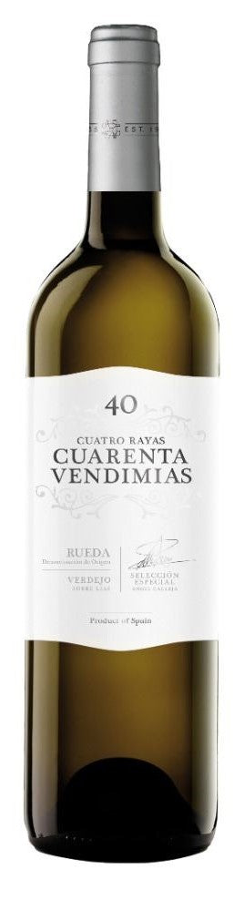 Cuatro Rayas Cuarenta Vendemias Rueda Verdejo 2020