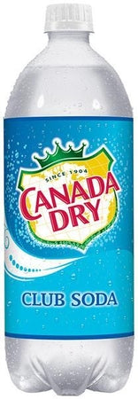 Canada Dry Club Soda 1 Liter