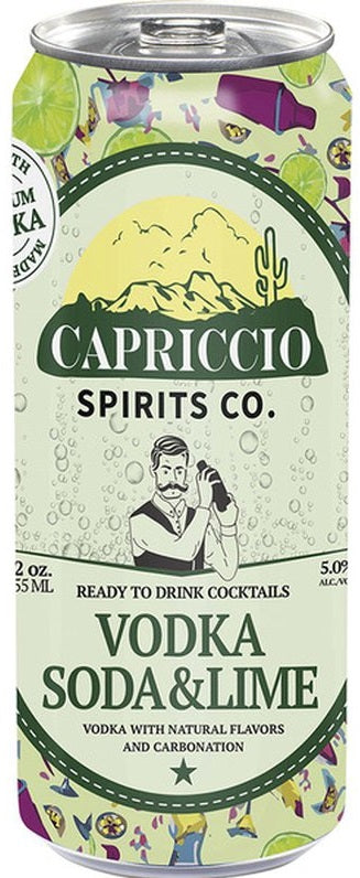 Capriccio Vodka Soda Lime
