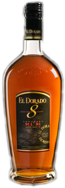 Cask Aged 8 Year Old Rum 1L, El Dorado