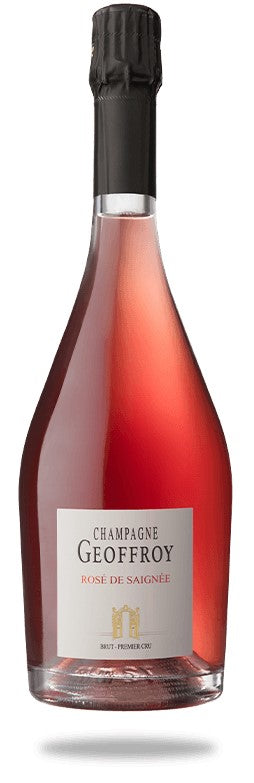 Champagne Rose de Saignee Brut, Geoffroy