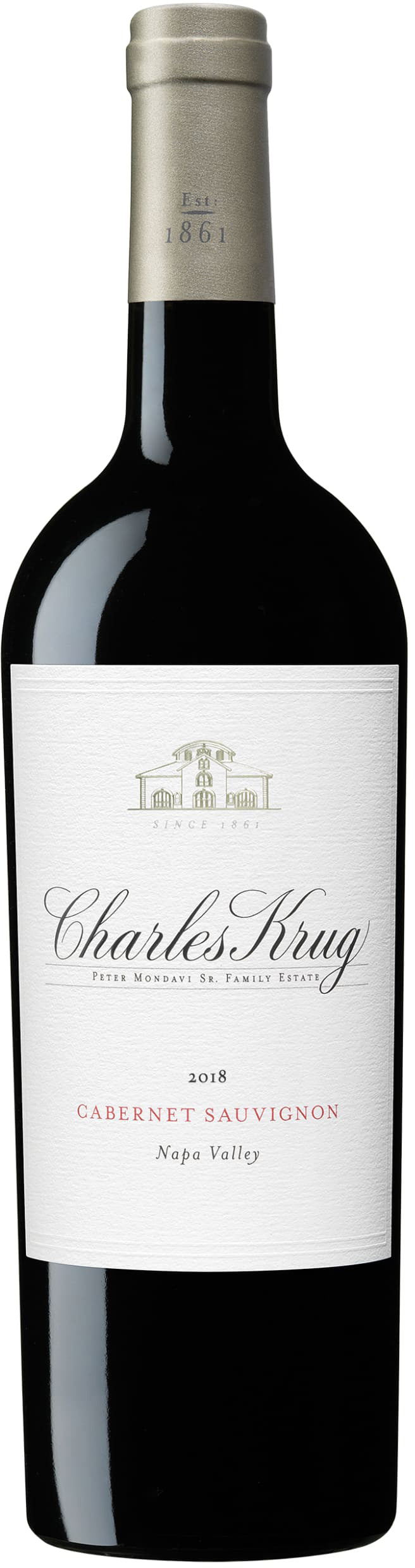 Charles Krug Cabernet Sauvignon Family Reserve 2018