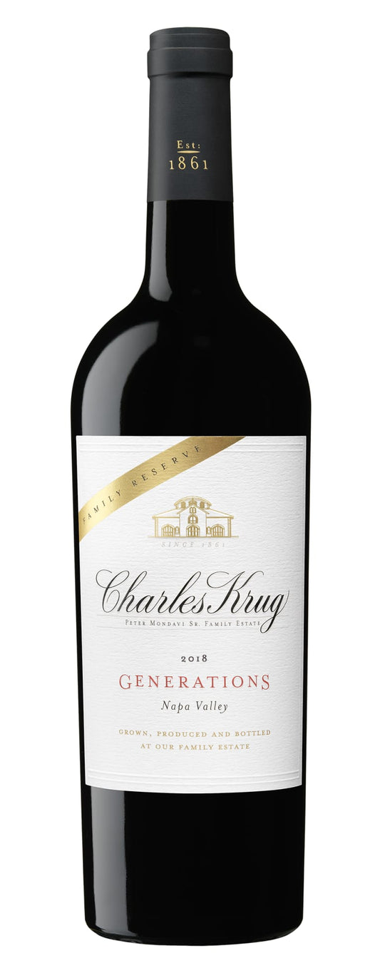 Charles Krug Family Reserve Generations 2018