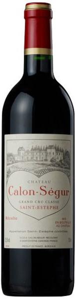 Chateau Calon-Segur Saint-Estephe 3eme Grand Cru Classe 2000