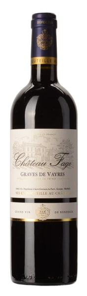 Chateau Fage Graves de Vayres Rouge 2019