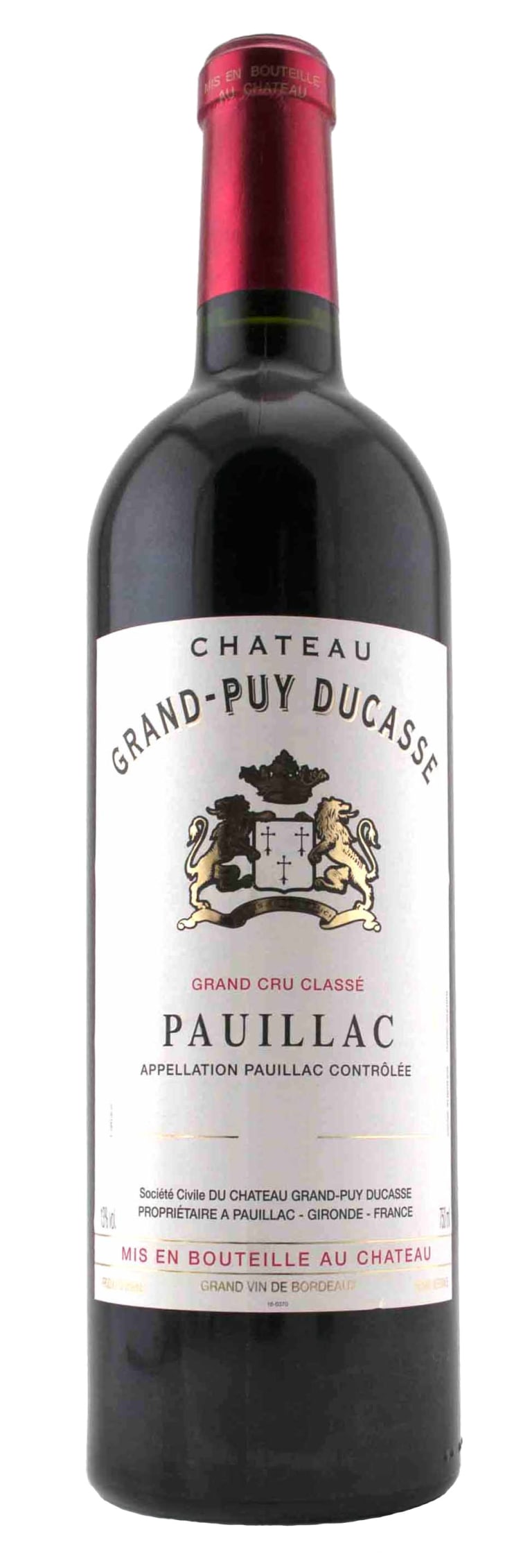 Chateau Grand-Puy Ducasse Pauillac 2018