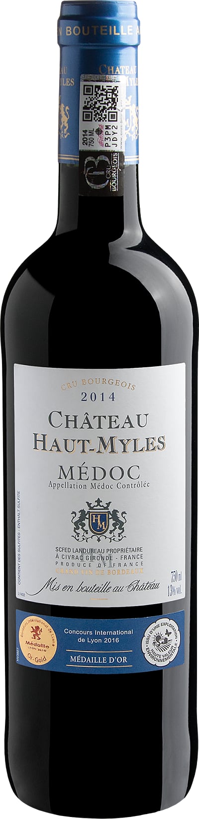 Château Haut-Myles Cru Bourgeois Médoc AOC 2014
