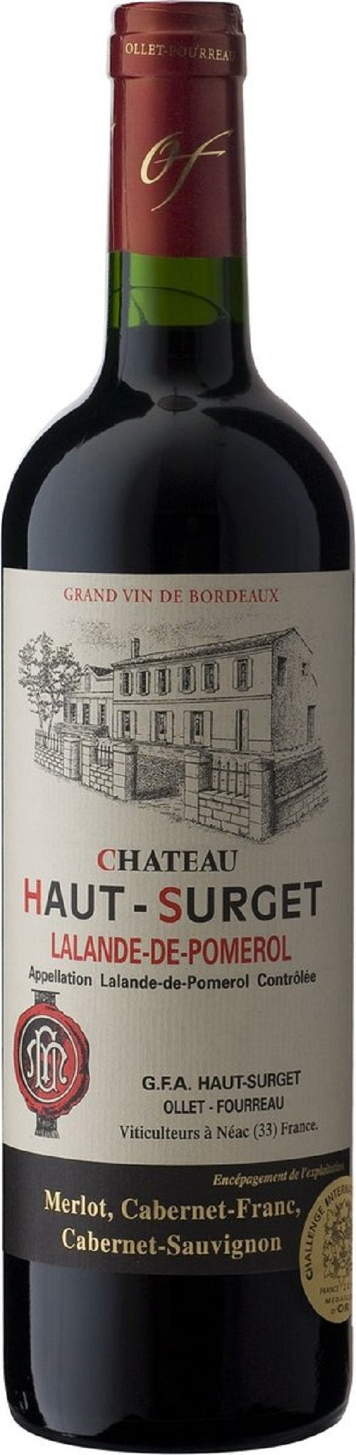 Chateau Haut-Surget Lalande-De-Pomerol 2018