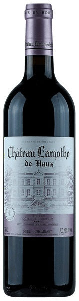Chateau Lamothe de Haux Cadillac-Cotes de Bordeaux Rouge Premiere Cuvee 2018