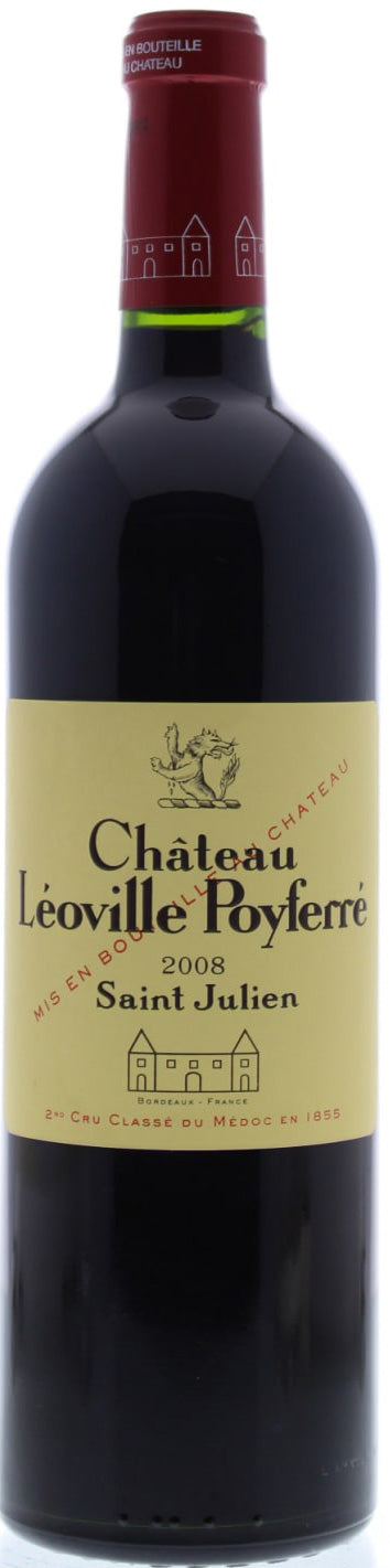 Chateau Leoville Poyferre Saint Julien 2008