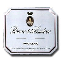 Chateau Pichon Longueville Comtesse de Lalande Pauillac Reserve de la Comtesse 2015