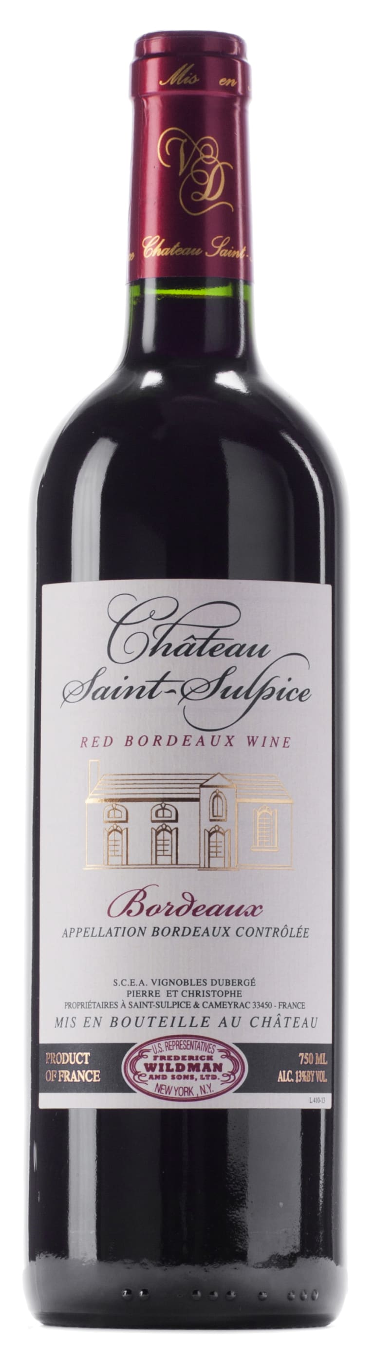Chateau Saint-Sulpice Bordeaux 2018