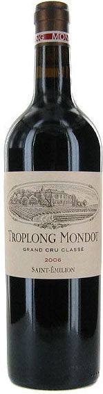 Chateau Troplong Mondot Saint Emilion 2018