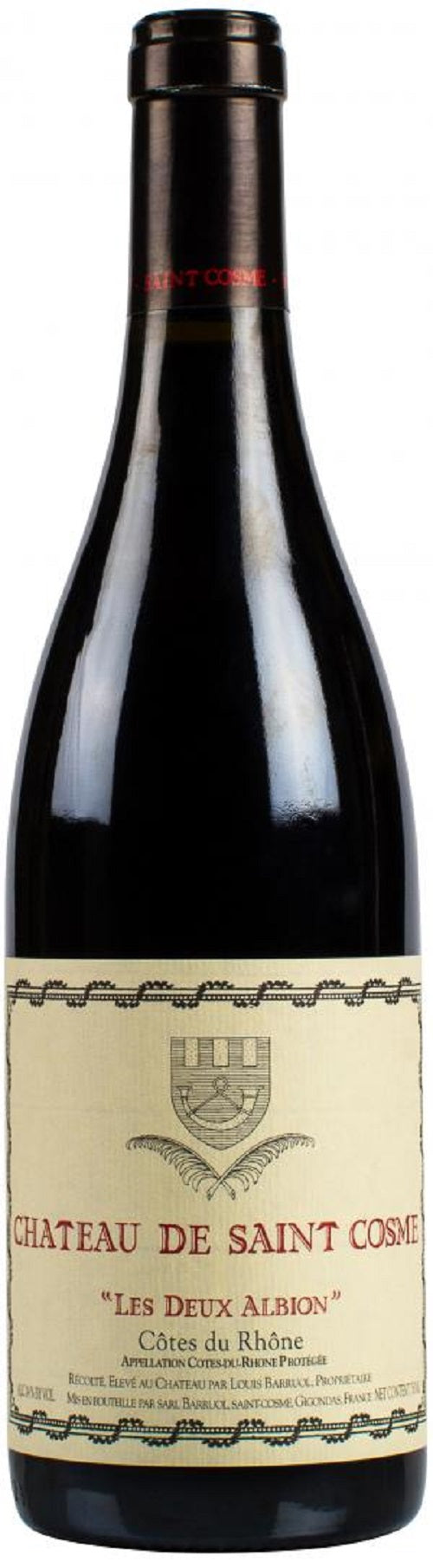 Chateau de Saint Cosme Cotes du Rhone Les Deux Albion 2019