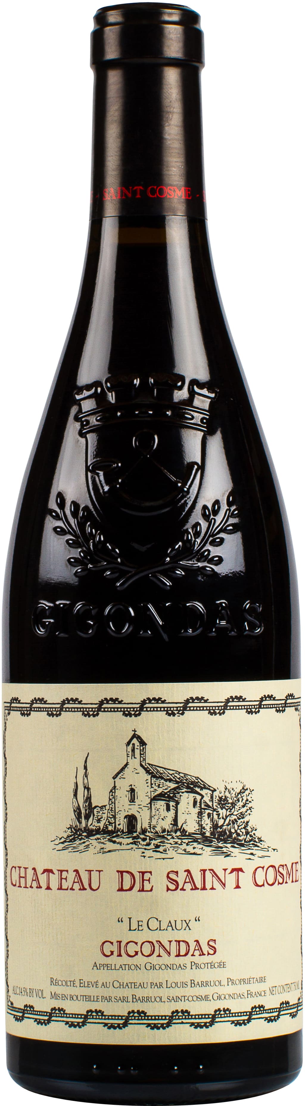 Chateau de Saint Cosme Gigondas Les Claux 2019