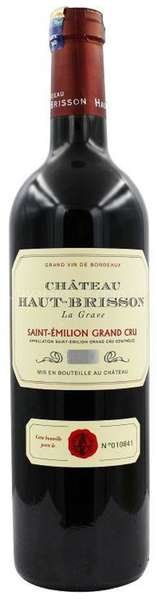 Chateau Haut-Brisson La Grave Saint Emilion 2015