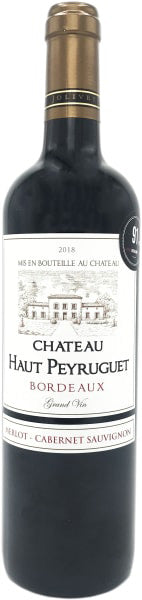 Chateau Haut Peyruguet Bordeaux 2018