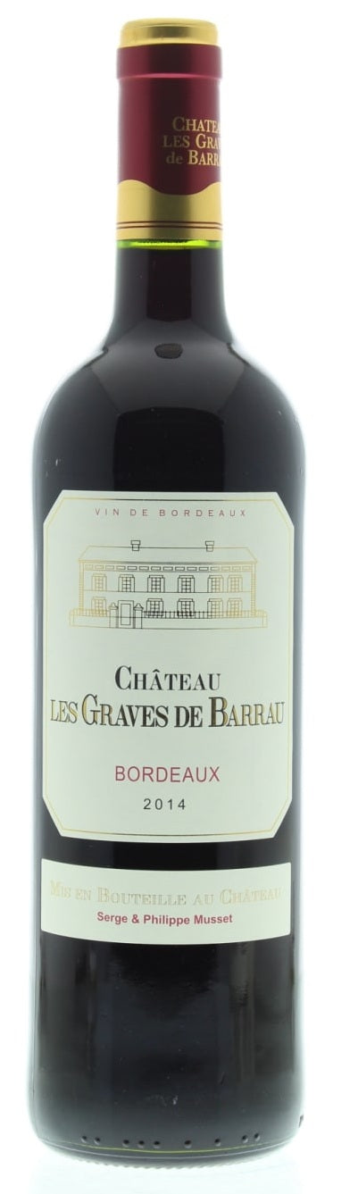 Chateau Les Graves de Barrau Bordeaux 2014