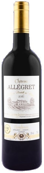 Chateau Allegret Bordeaux 2016