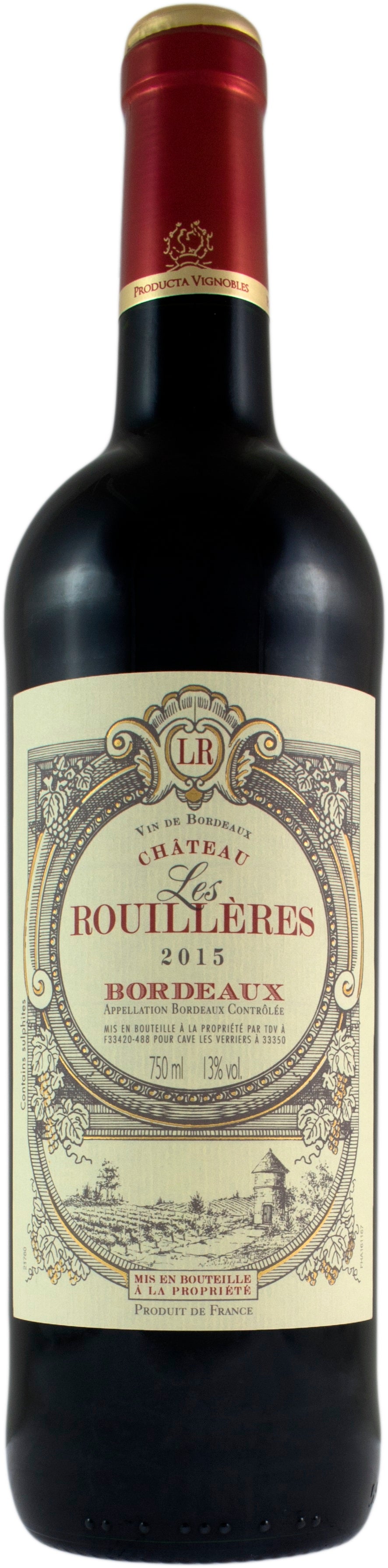 Chateau Les Rouilleres Bordeaux 2015