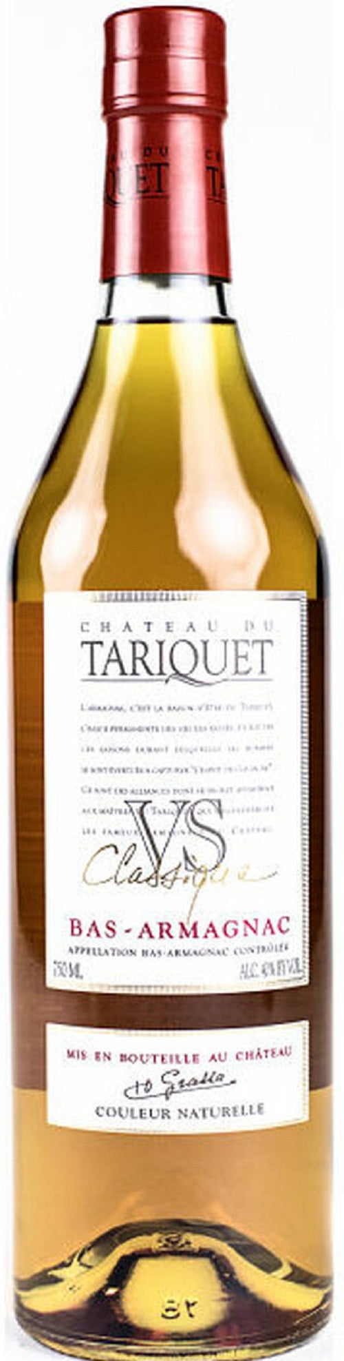 Chateau du Tariquet Bas-Armagnac VS Classique 3 Star 2012