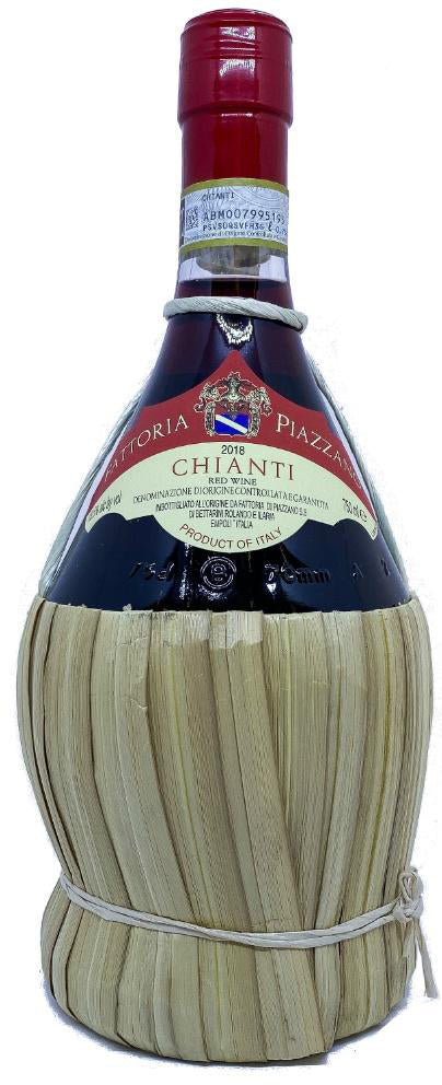 Chianti in Fiasco, Fattoria di Piazzano [Flask] 2020
