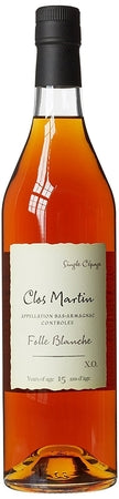Clos Martin Bas-Armagnac X.O. 15 Ans