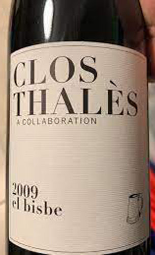 Clos Thales 'El Bisbe' Rouge 2009