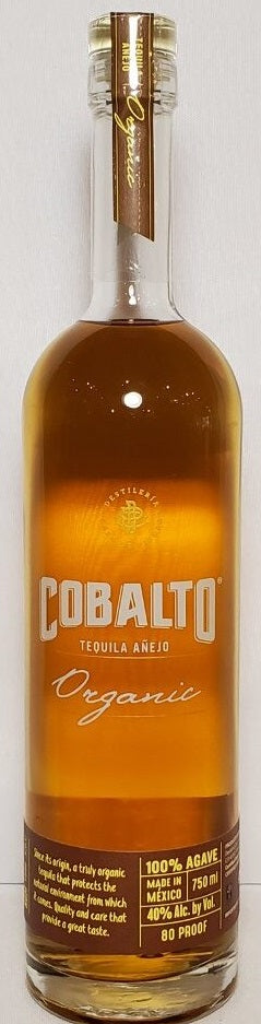 Cobalto Tequila Anejo Organic