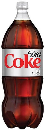 Coca-Cola Diet Soda Bottle 2 Liters