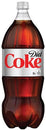 Coca-Cola Diet Soda Bottle 2 Liters