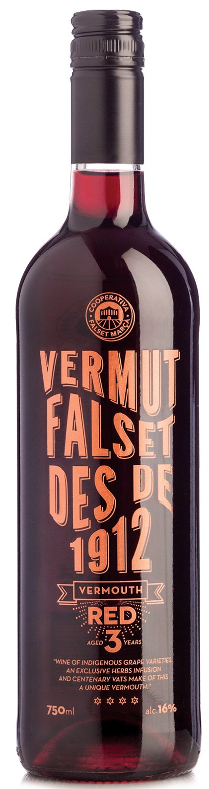 Bodegas Jorge Ordóñez 'Vermut Falset Negre Desde 1912' NV