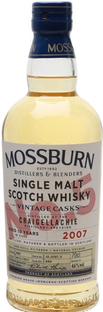 Craigellachie Scotch Single Malt 10 Year By Mossburn 2010