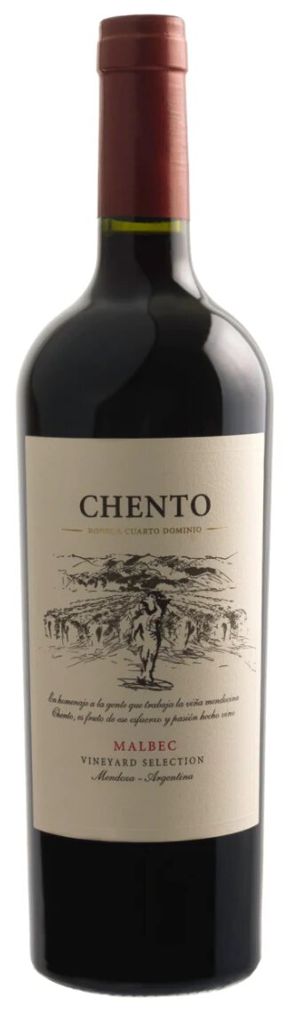 Cuarto Dominio Malbec 'Chento Vineyard Selection' 2019