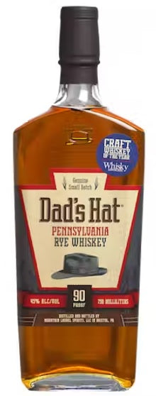 DAD'S HAT SMALL BATCH RYE PENNSYLVANIA
