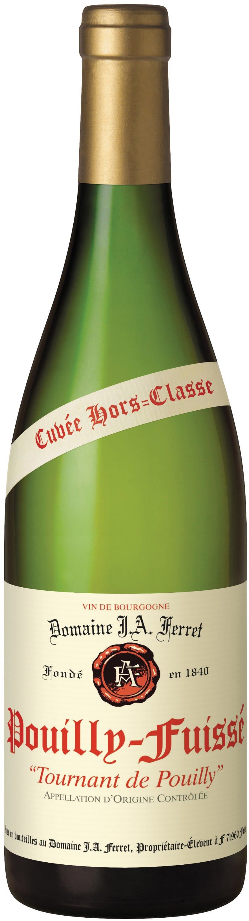 DOMAINE FERRET POUILLY FUISSE, TOURNANT DE POUILLY 2019