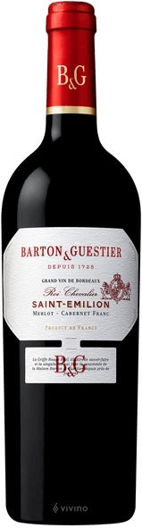 Barton & Guestier Saint Emilion Roi Chevalier 2015