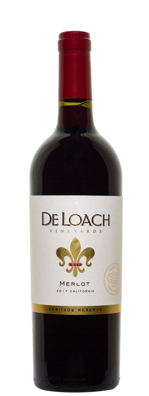 Deloach Vineyards Merlot Heritage Reserve 2017