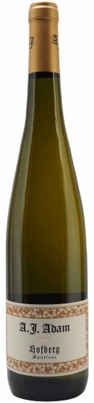 Dhron Hofberg Riesling Spatlese, A.J. Adam 2021