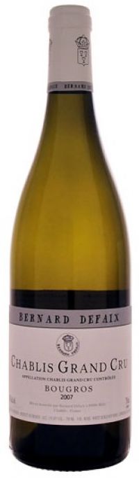 Domaine Bernard Defaix Chablis Bougros 2018