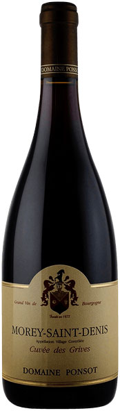 Domaine Ponsot Morey Saint Denis Cuvee des Grives 2018
