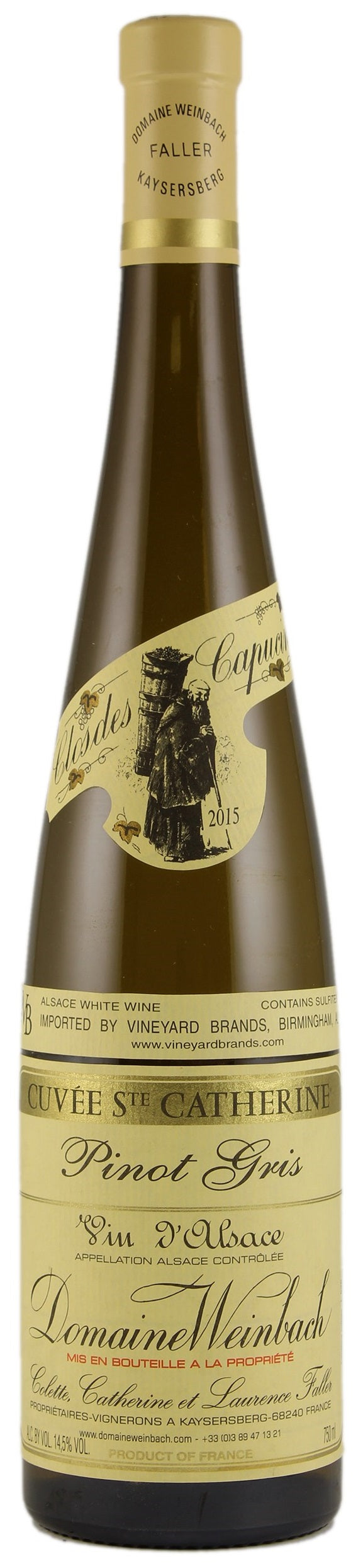 Domaine Weinbach Pinot Gris Cuvee Ste Catherine 2015