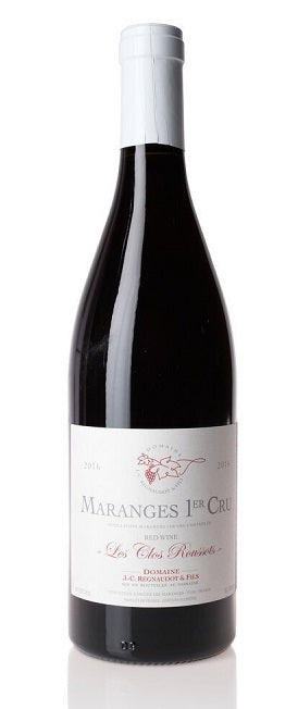 Jean-Claude Regnaudot Maranges Les Clos Roussots 2017