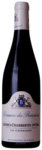 Domaine Des Beaumont Gevrey Chambertin Cherbaudes 1er Cru 2017