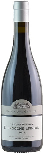 Dominique Gruhier Bourgogne Epineuil Rouge L'Ame des Dannots 2018