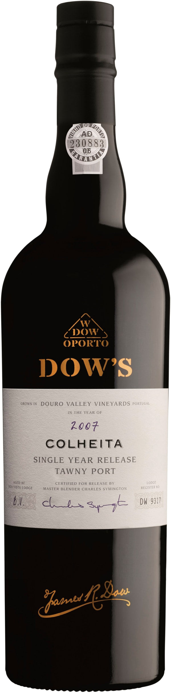Dow's Port Colheita Single Harvest Tawny 2007